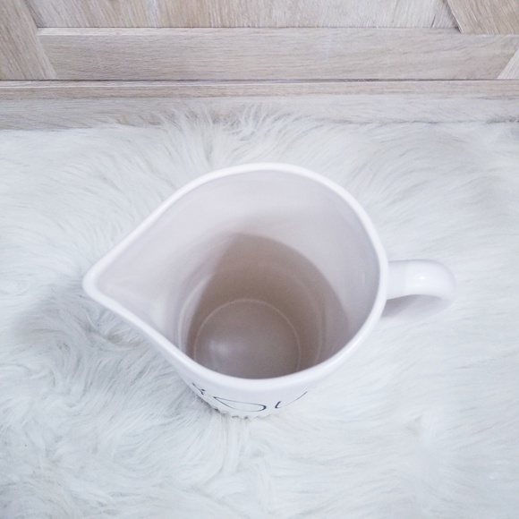 NWT Rae Dunn POUR Pitcher LL 2019 Design - Picture 8 of 8